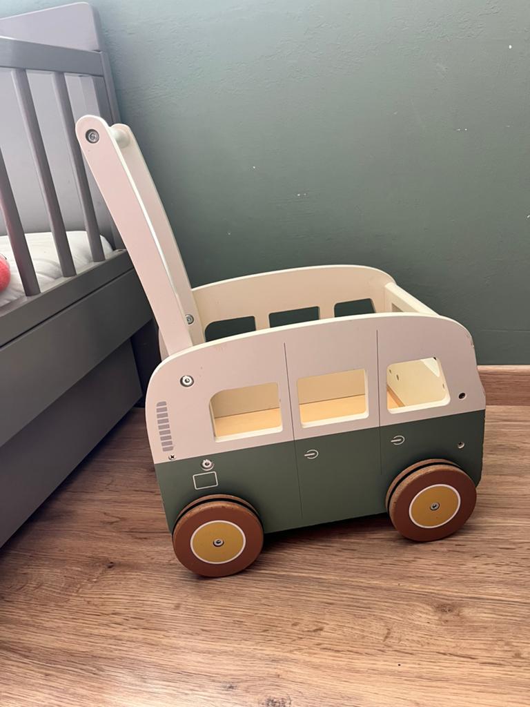 Little Dutch Loopwagen Vintage Camper, Ophalen of Verzenden, Zo goed als nieuw, Duw- of Trekspeelgoed