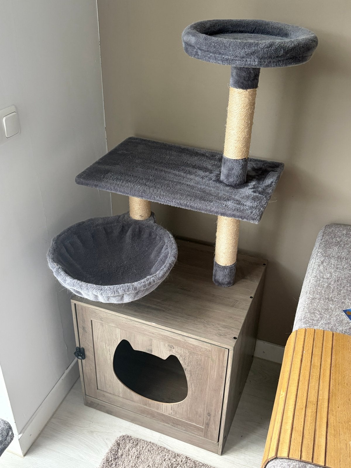 Krabpaal - kattenmeubel Meow - Katten Huis -  Kattentoiletet, Dieren en Toebehoren, Katten-accessoires, Ophalen, Gebruikt