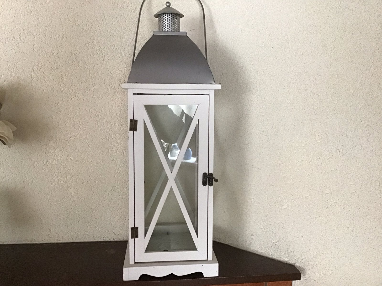 Mooi Windlicht/lantaarn 60cm hoog., Huis en Inrichting, Ophalen, Zo goed als nieuw, Lantaarn