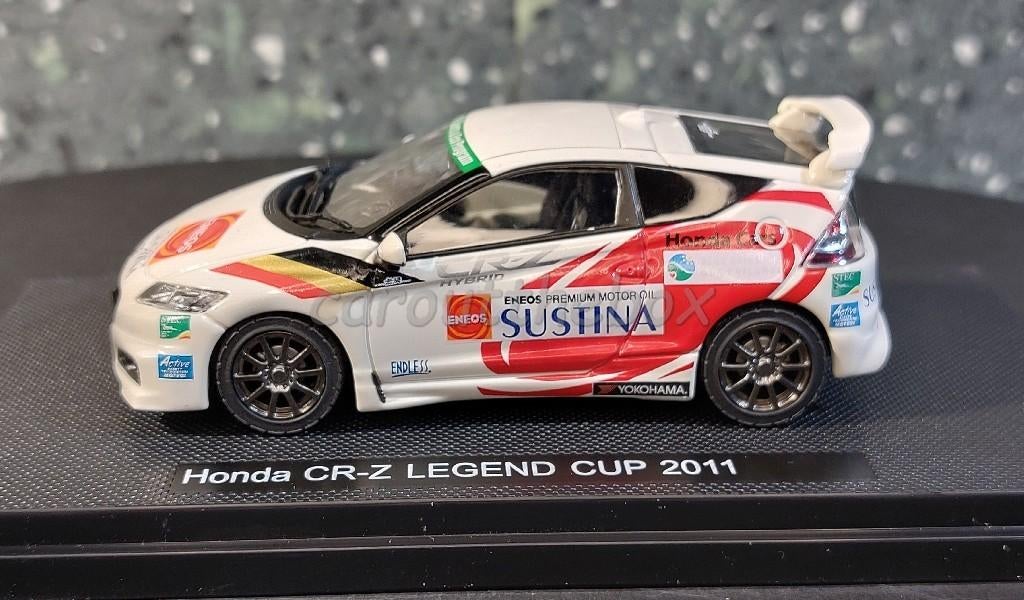 Honda CR-Z Legend Cup 2011 1:43 Ebbro 039, Verzenden, Zo goed als nieuw, Auto, Overige merken