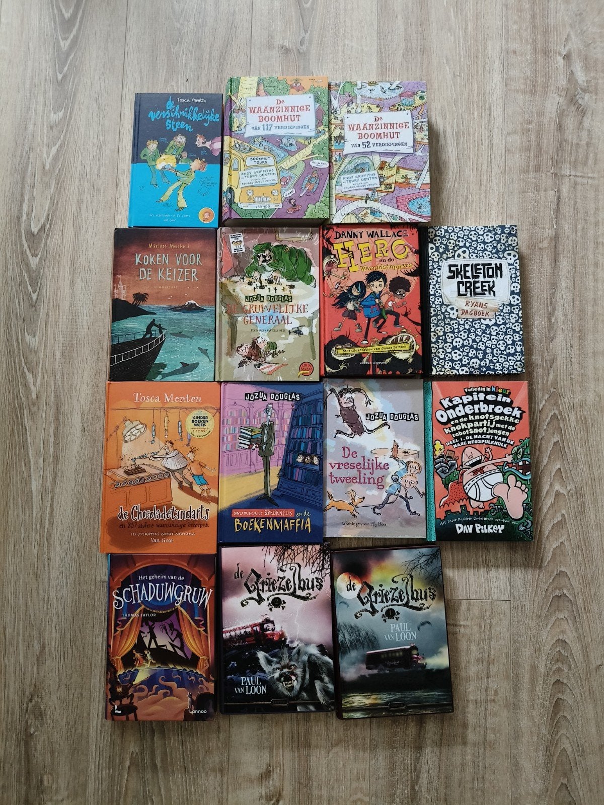 Grote collectie kinderboeken: avontuur, humor en spanning, Ophalen, Gelezen, Diverse auteurs, Fictie algemeen