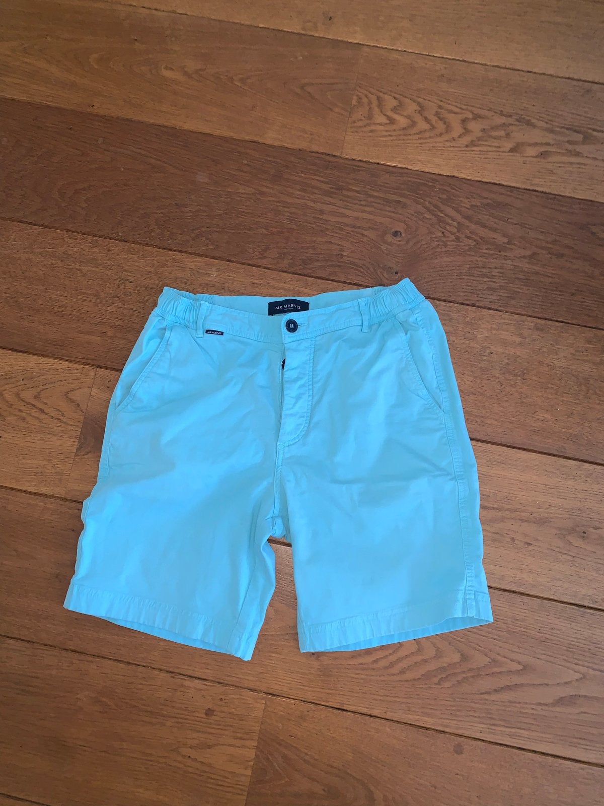 Mr Marvis The Aquaramas shorts in turquoise, maat M, Ophalen of Verzenden, Zo goed als nieuw, Overige kleuren