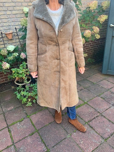 Lammy jas te koop!, Ophalen of Verzenden, Gedragen, Maat 38/40 (M), Bruin