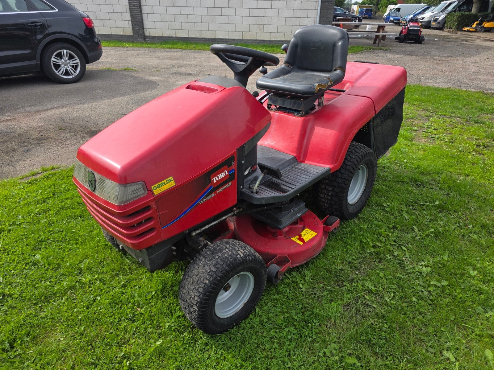 Toro 190-DH zitmaaier 102cm maaidek met opvang, Gebruikt, Toro, Ophalen of Verzenden, Elektrische starter