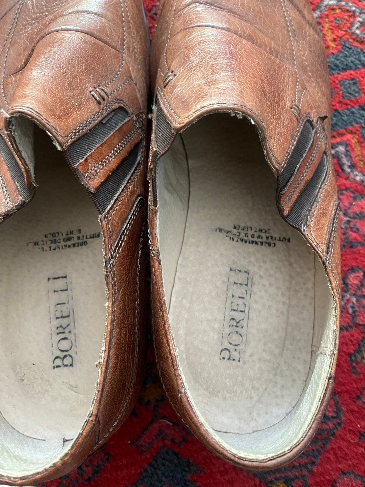 Borelli Heren Loafers - Bruin Leer - Maat 41, Kleding | Heren, Ophalen, Gedragen, Bruin, Loafers