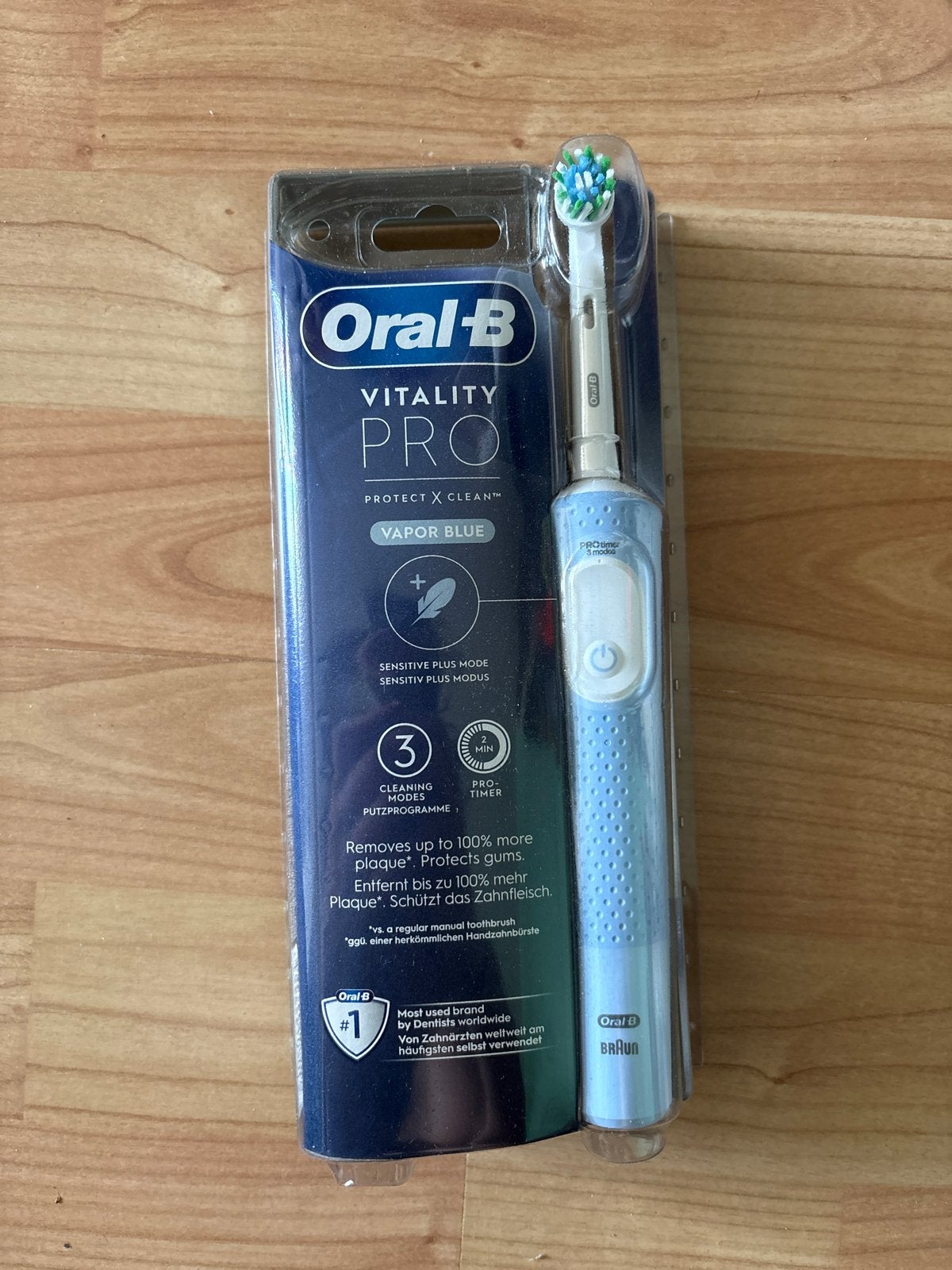 Oral-B Vitality Pro elektrische tandenborstel Vapor Blue, Ophalen, Nieuw, Mondverzorging