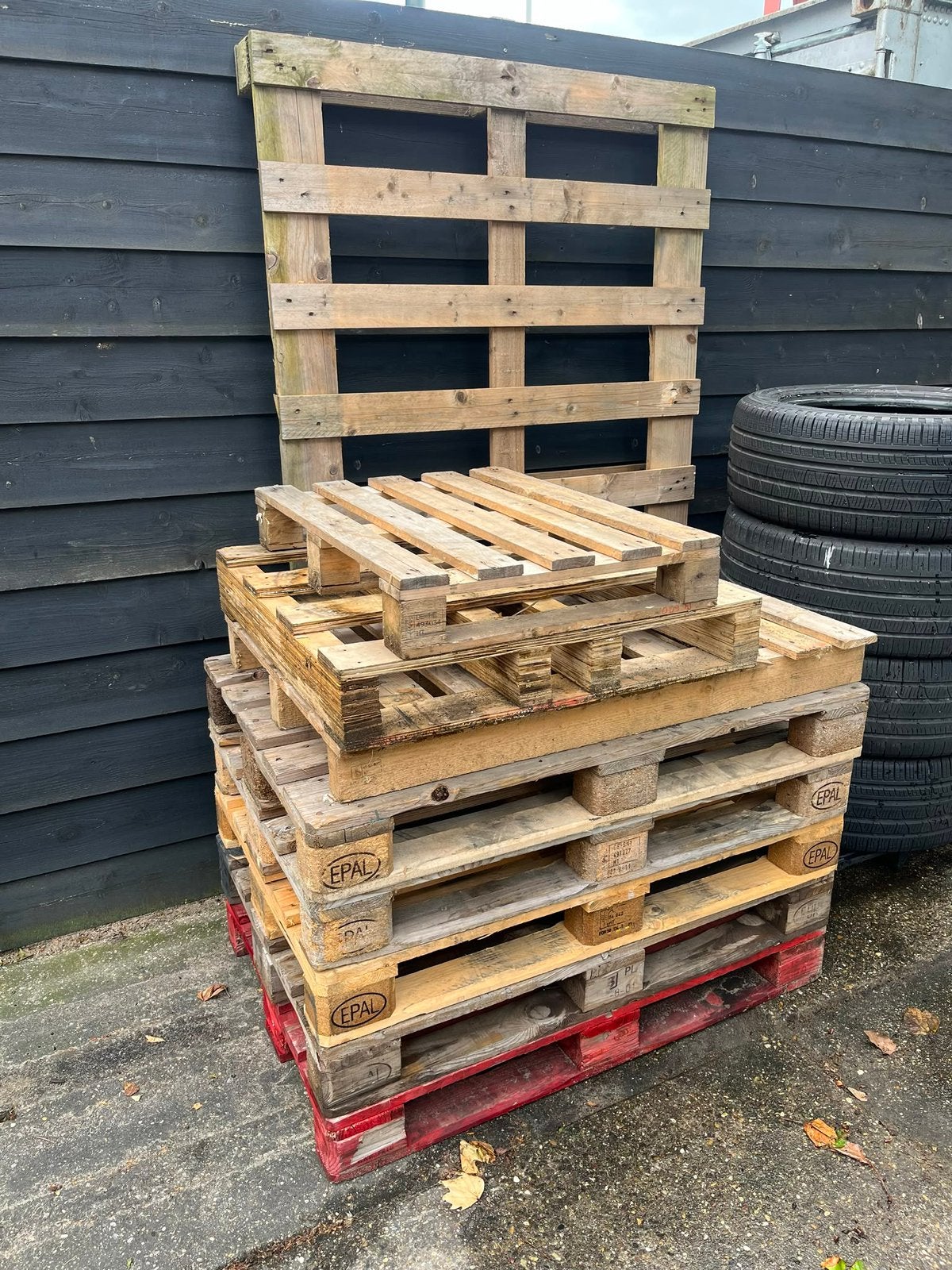 Pallets en Pallets randen ….., Ophalen, Minder dan 25 mm, Nieuw, Plank