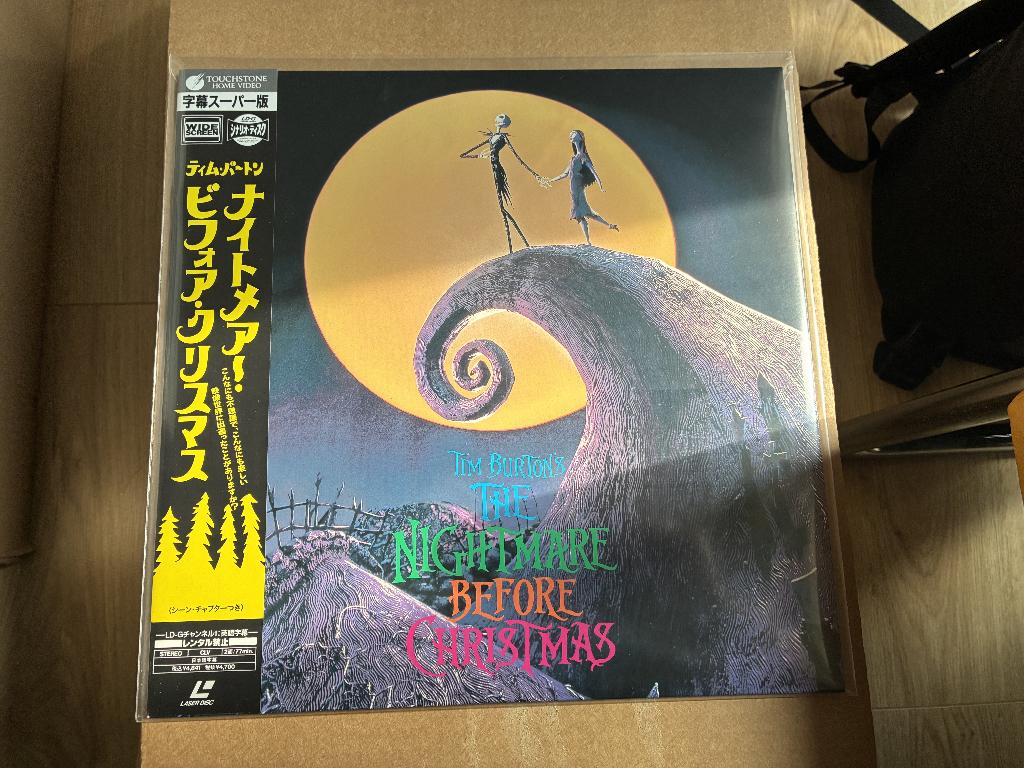 A Nightmare Before Christmas LaserDisc PILA-1352, Verzenden, Nieuw, Film, Overige typen