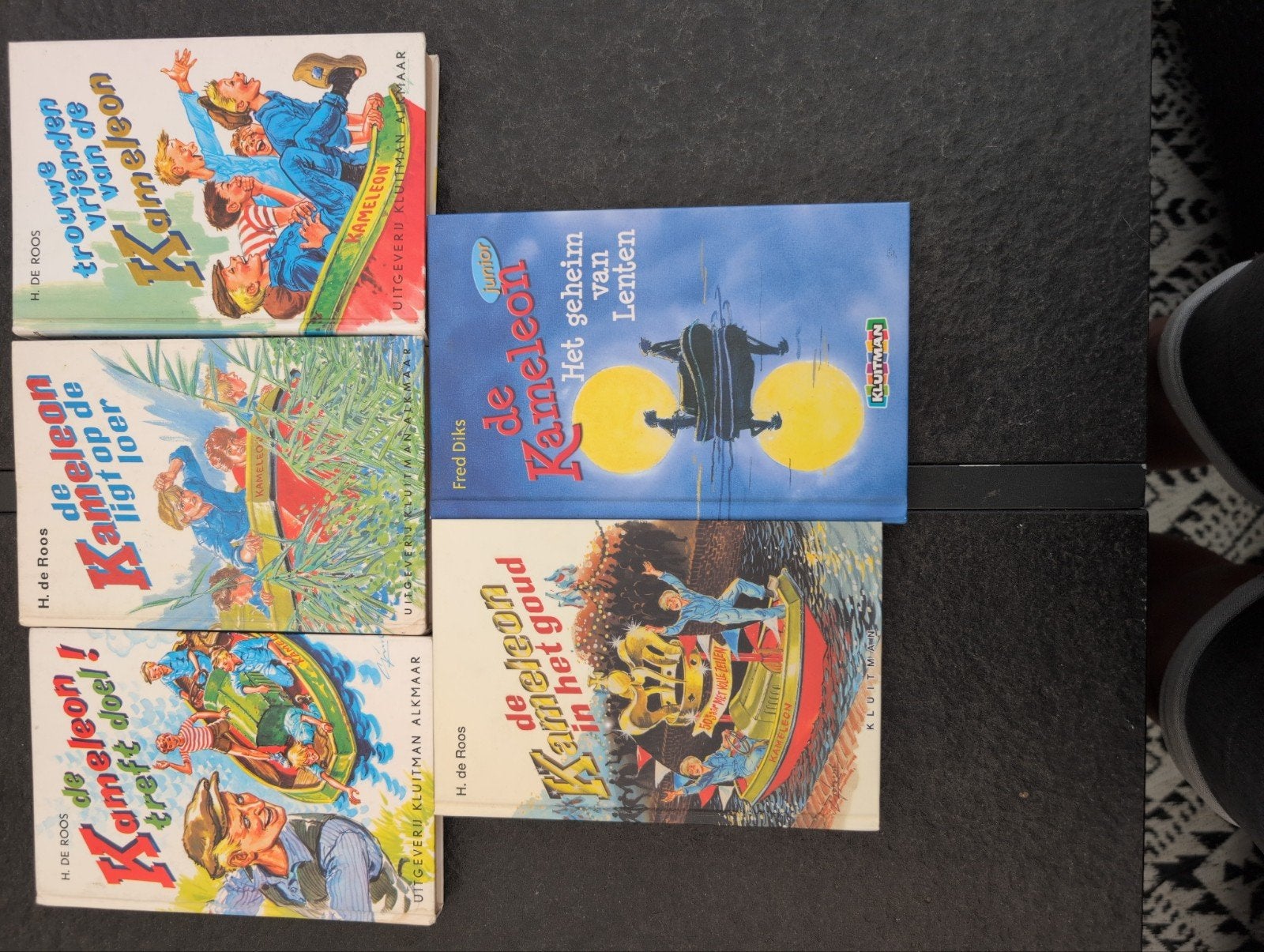 De Kameleon Boeken - H. de Roos & Fred Diks - 4 stuks, Ophalen of Verzenden, Gelezen, H. de Roos, Fred Diks, Fictie algemeen