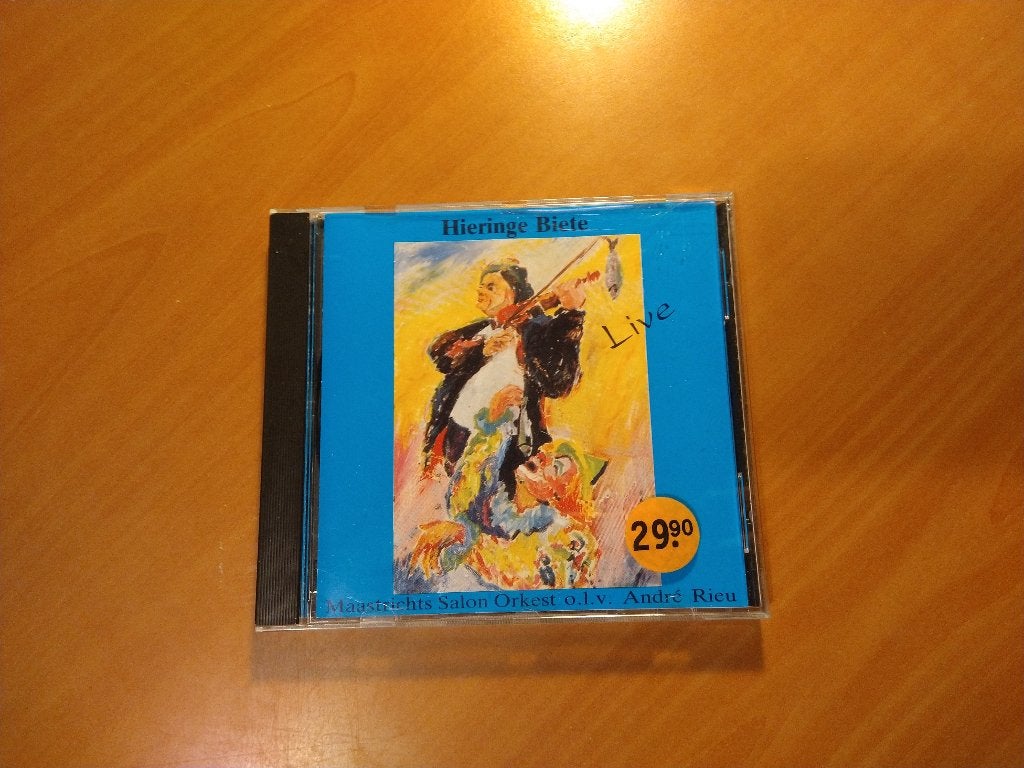 CD Maastrichts Salon Orkest olv André Rieu – Hieringe Biet, Ophalen of Verzenden, Zo goed als nieuw, Orkest of Ballet