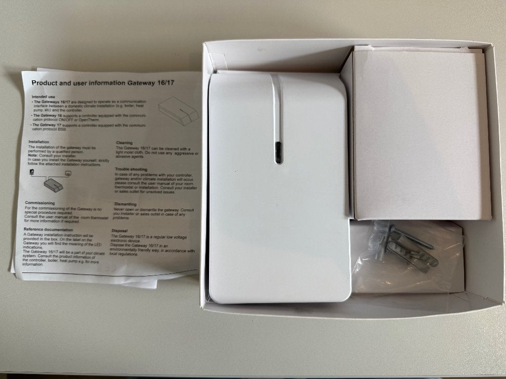 Honeywell Opentherm Gateway, Doe-het-zelf en Verbouw, Thermostaten, Ophalen of Verzenden, Gebruikt