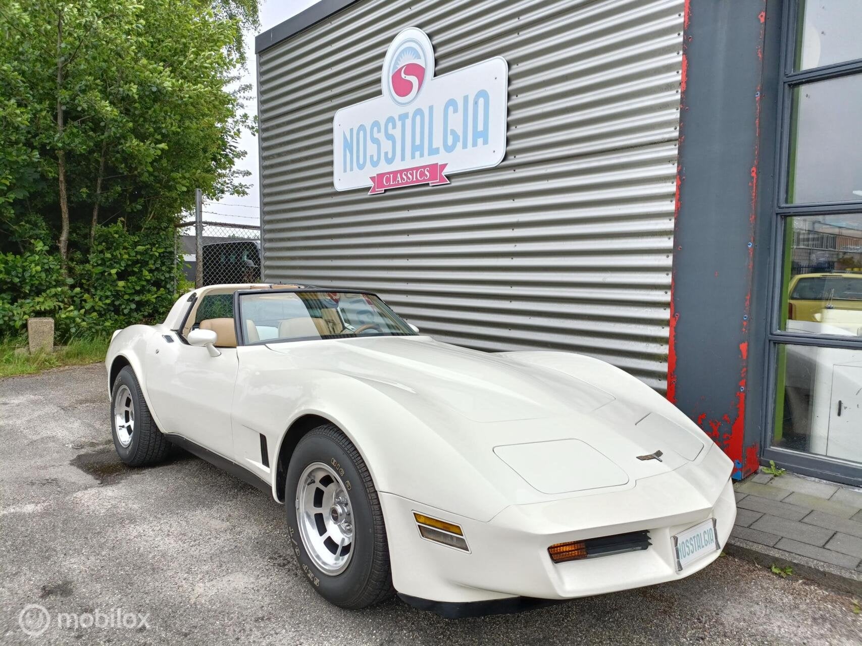 Erg mooie, originele Chevrolet C3 Corvette van 1980, Auto's, Automaat, Achterwielaandrijving, Chevrolet, Wit