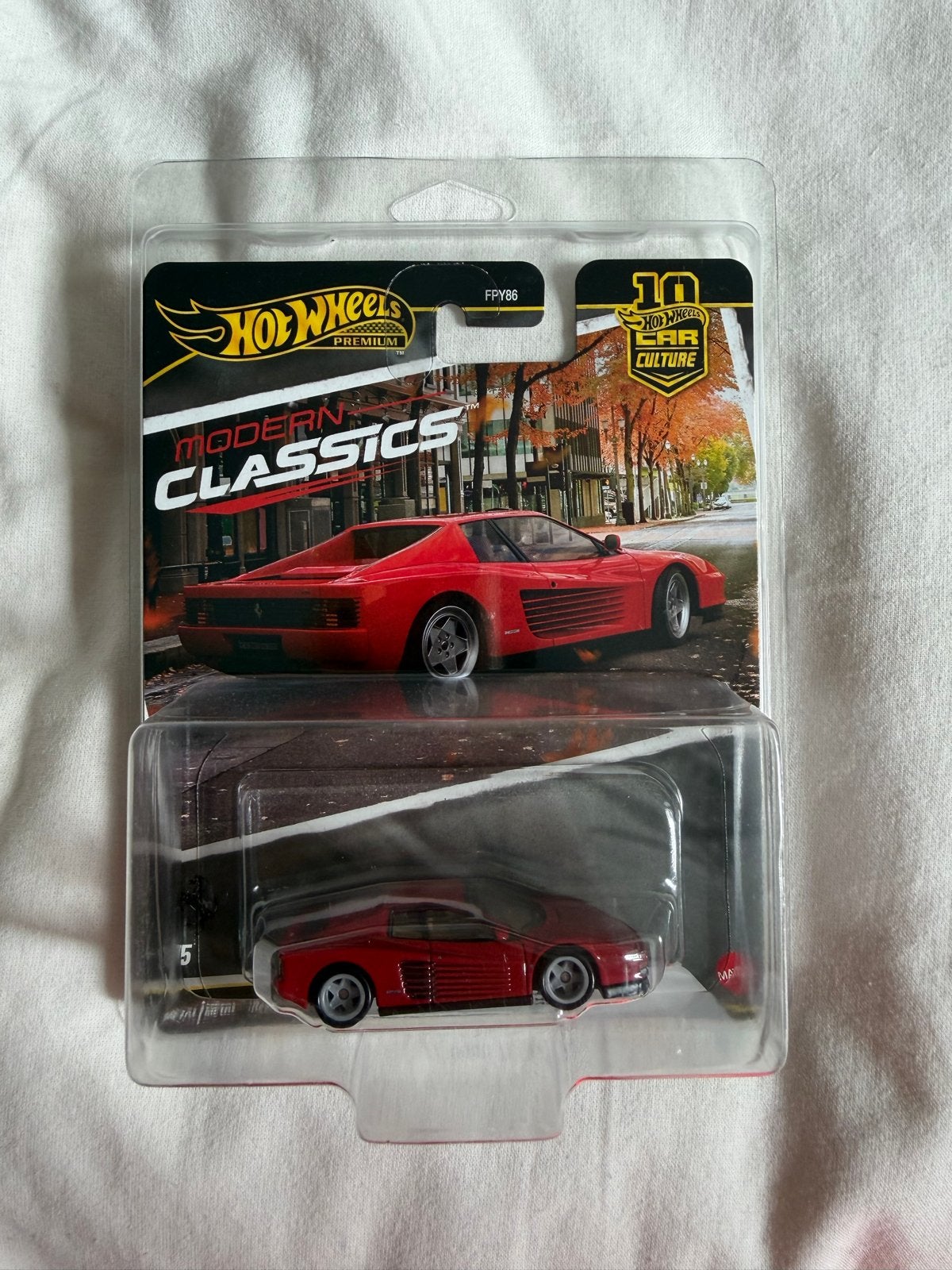 Hot Wheels Premium Ferrari Testarossa Modern Classics, Ophalen of Verzenden, Nieuw, Auto, Overige merken