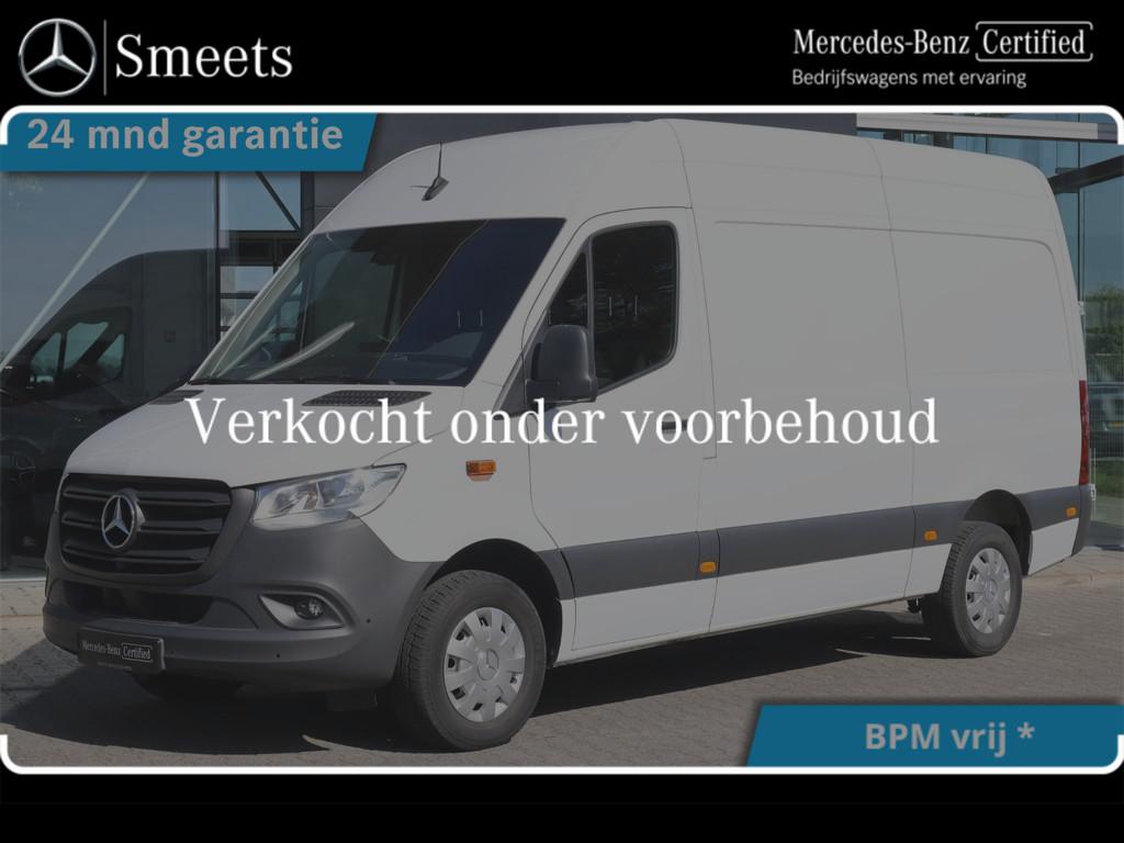 Mercedes-Benz Sprinter 317 CDI L2H2 TREKHAAK BETIMMERING, Automaat, Euro 6, 2000 kg, Wit