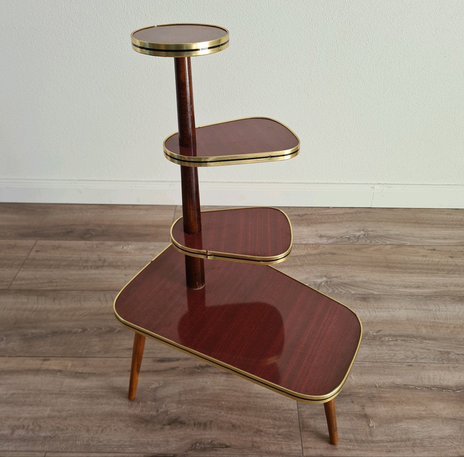 Vintage retro tafel plantentafel planten bijzettafel, Ophalen of Verzenden, Huis en Inrichting