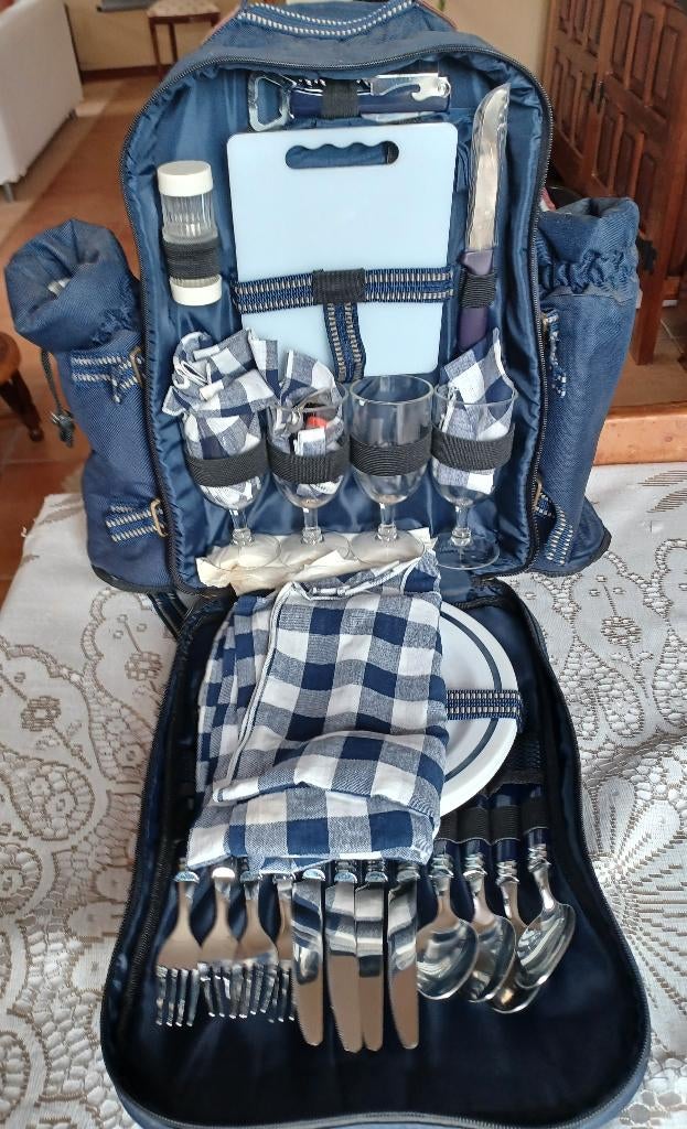Picnic rugzak, Hobby en Vrije tijd, Picknickmanden, Ophalen of Verzenden, Zo goed als nieuw