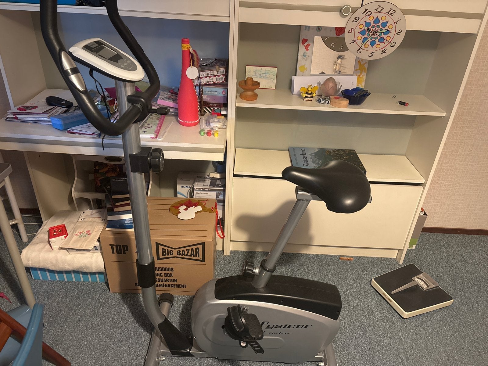 Fysicor HT Contour Hometrainer voor Cardio & Revalidatie, Ophalen, Gebruikt, Metaal, Benen