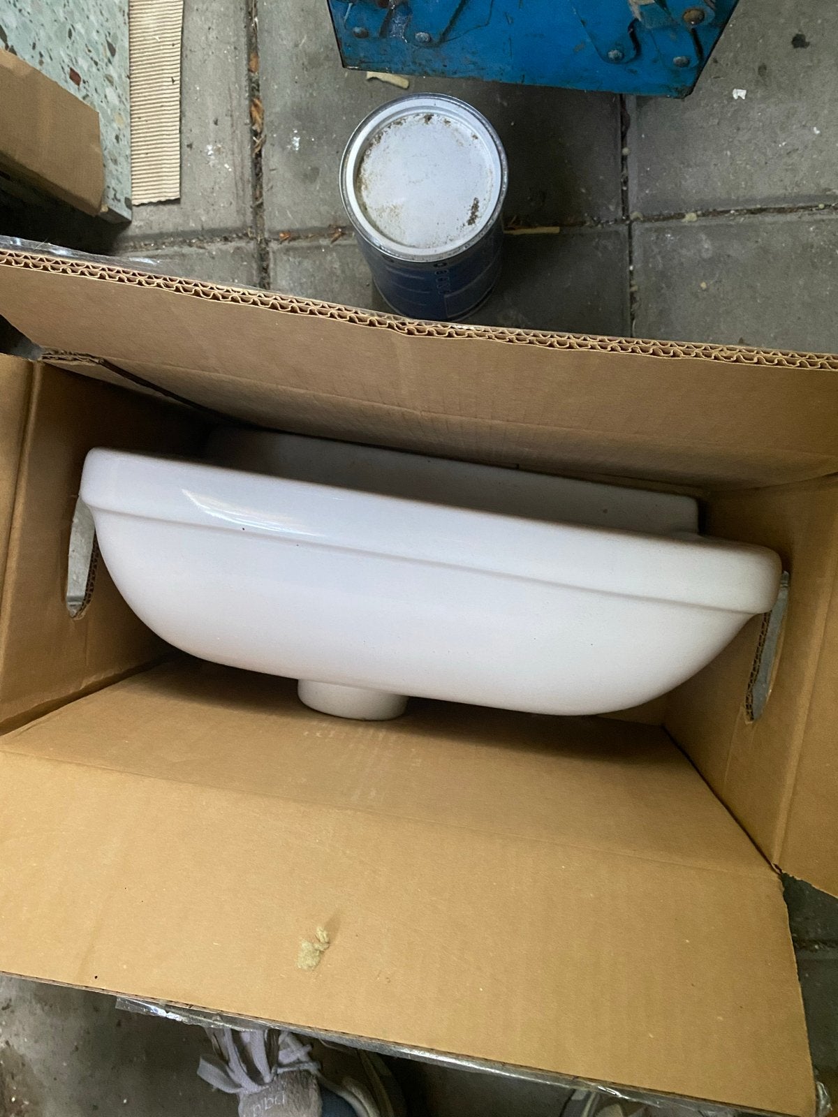 Duravit Starck 3 fontein 40x26 cm nieuw in doos, Ophalen, Nieuw, Wastafel