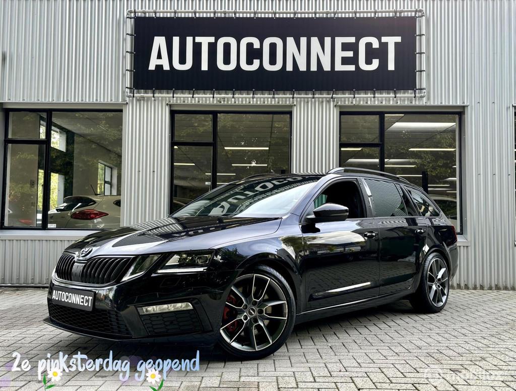 Skoda Octavia Combi 2.0 TSI RS. NAVI AUTOMAAT, CRUISE, STOEL, Auto's, Skoda, Gebruikt, 4 cilinders, 1984 cc, Alcantara