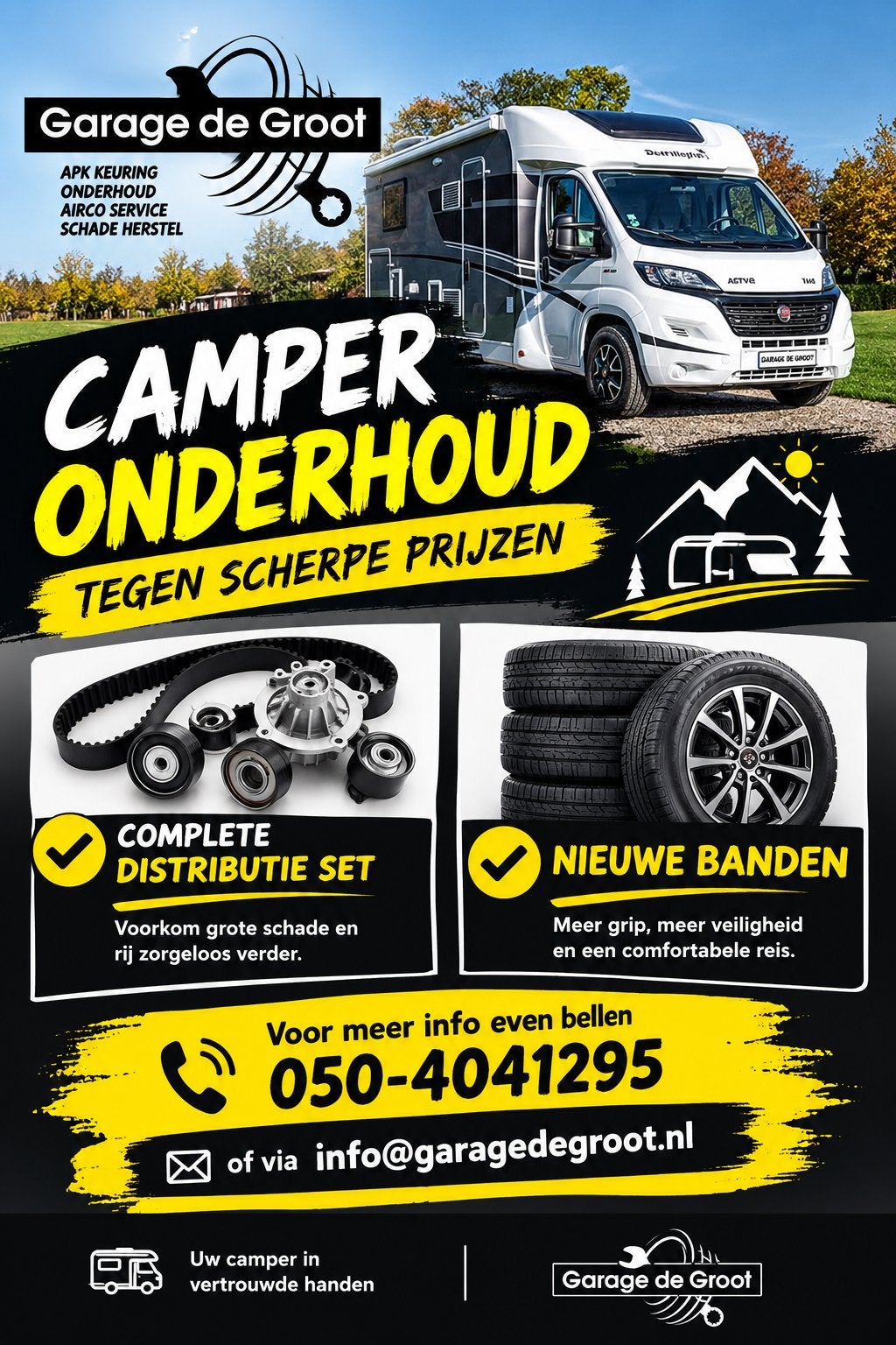 Camper Onderhoud & Reparatie - Scherpe Prijzen, Bedrijf, Minder dan 3 maanden geleden
