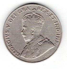 26-1422 Canada 5 cent 1929, Verzenden, Noord-Amerika, Losse munt