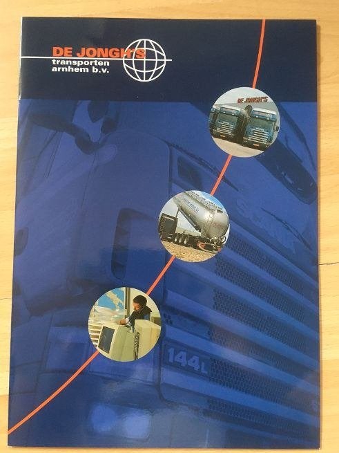 folder van De Jongh uit Arnhem, Ophalen of Verzenden, Zo goed als nieuw, Overige merken