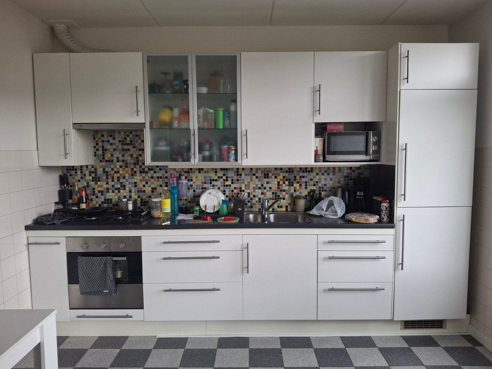 Complete witte Ikea keuken met apparatuur, Ophalen of Verzenden