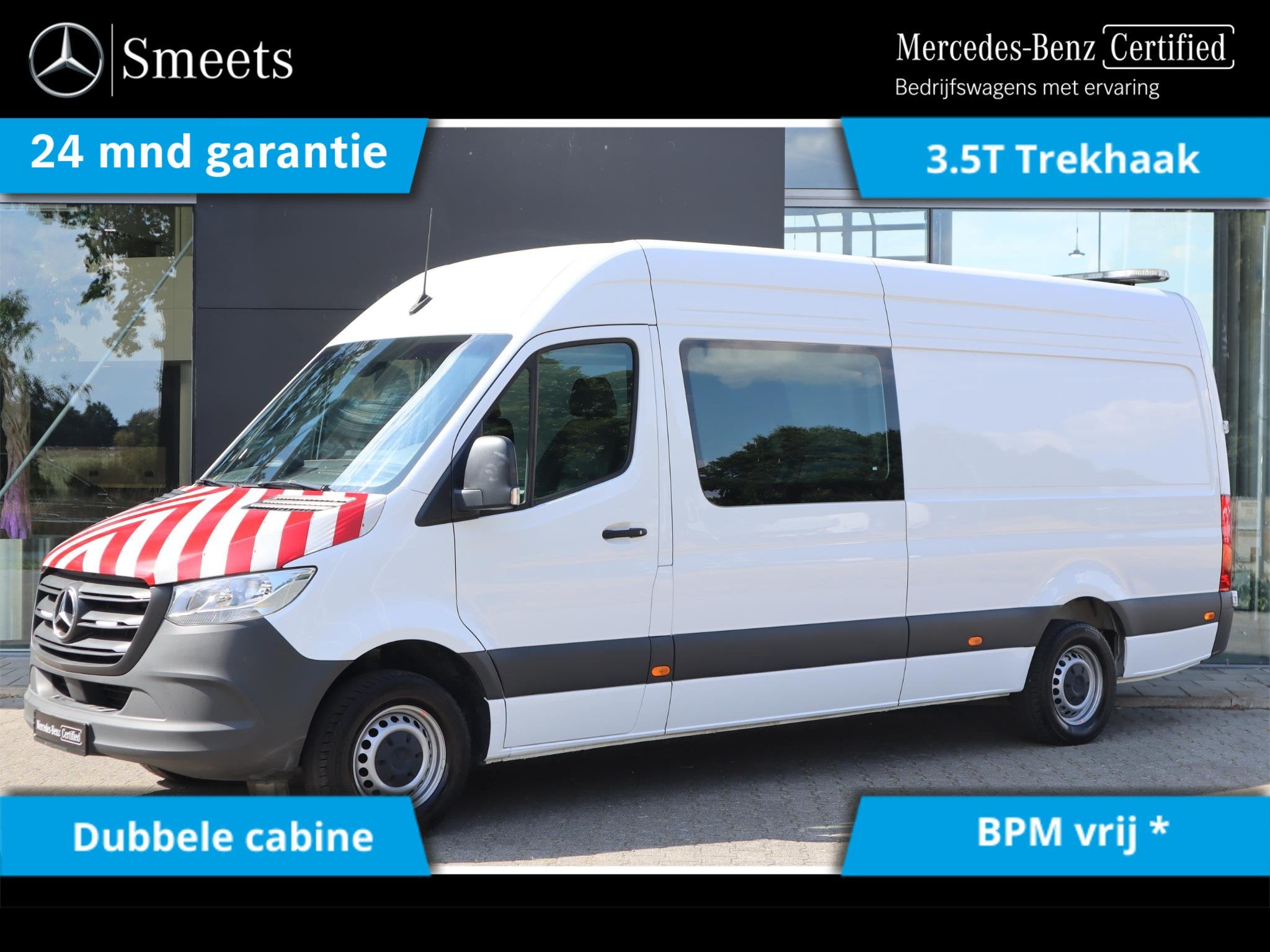 Mercedes-Benz Sprinter 317 CDI L3 DC, Auto's, Automaat, Gebruikt, Euro 6, 4 cilinders
