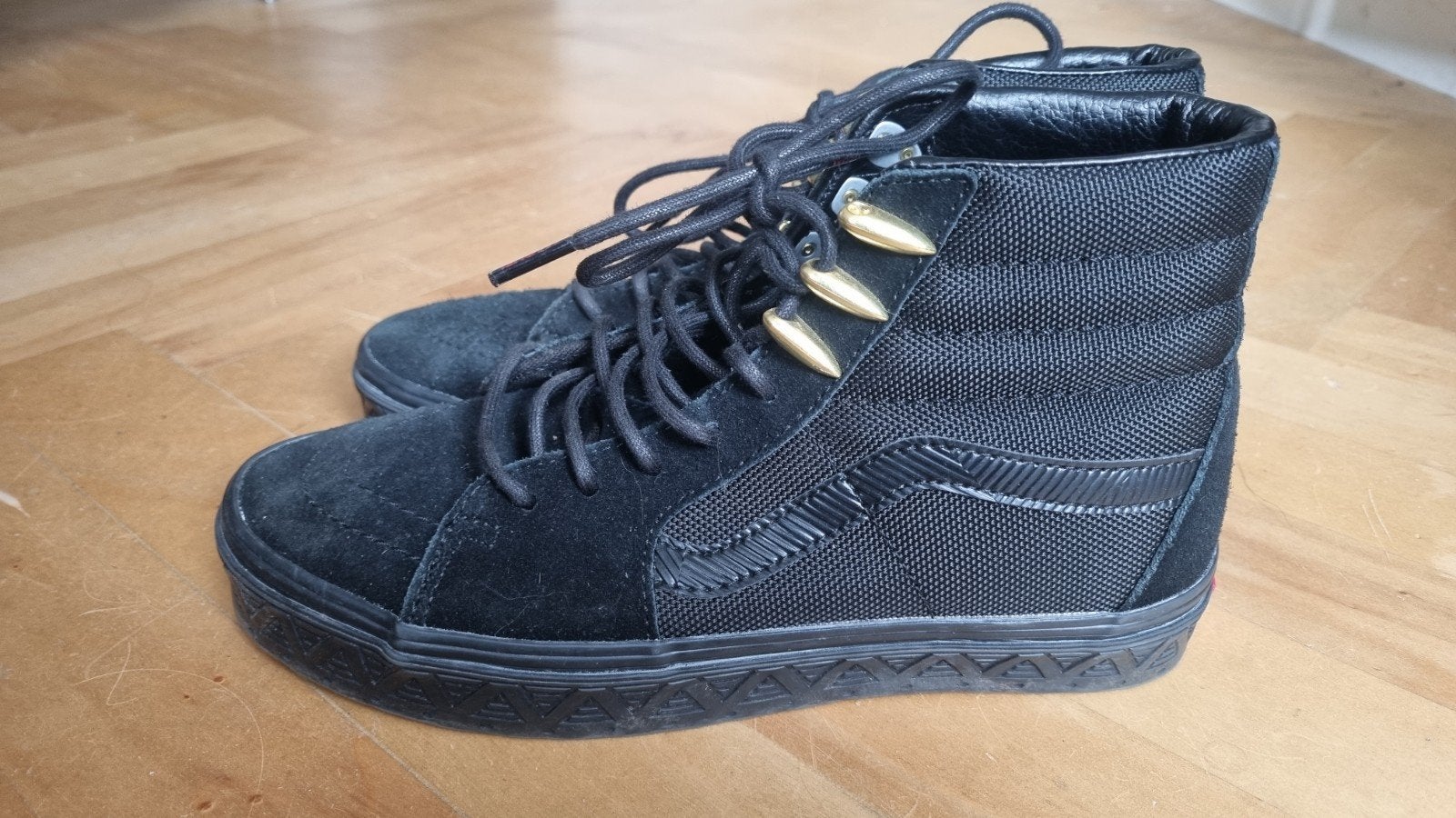 Vans Sk8-Hi Marvel Black Panther sneakers, Gebruikt, Vans, Jongen of Meisje, Schoenen
