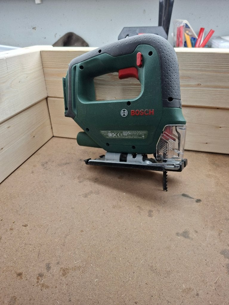 BOSCH Accu decoupeerzaag UniversalSaw 18V-100, Ophalen, Decoupeerzaag, Zo goed als nieuw, 30 tot 70 mm