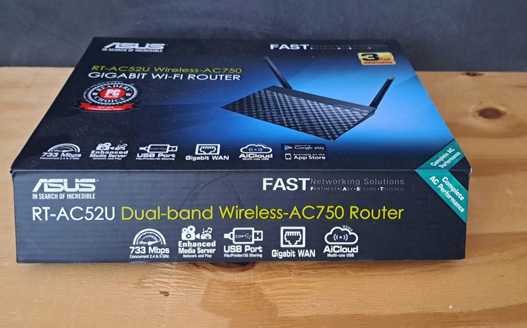 ASUS Router RT AC52u, Ophalen, Zo goed als nieuw