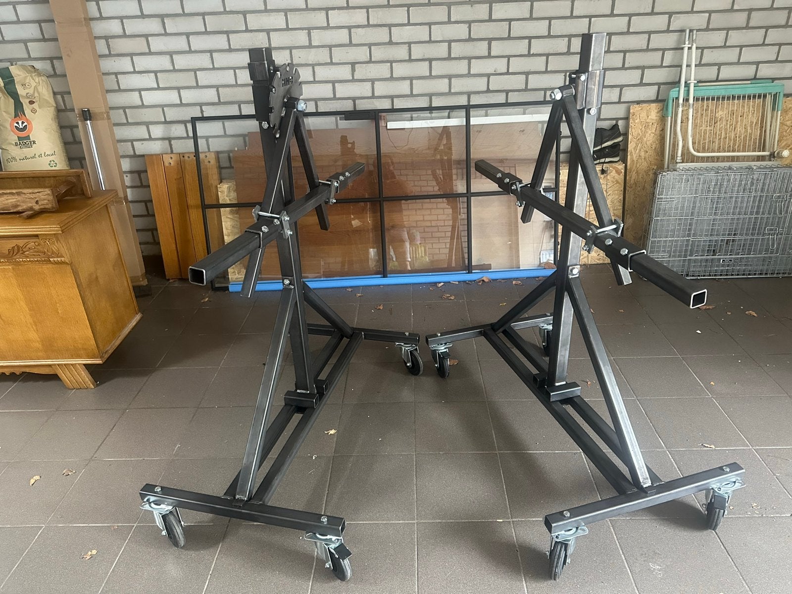 Kantelbrug demo autorestauratie - Robuust en Verrijdbaar, Auto diversen, Ophalen, Gebruikt