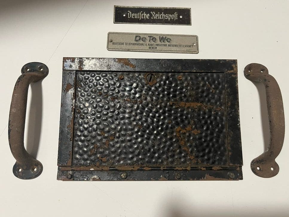 DeTeWe Reichspost Telefoon Onderdelen Set - Vintage, Antiek en Kunst, Ophalen of Verzenden