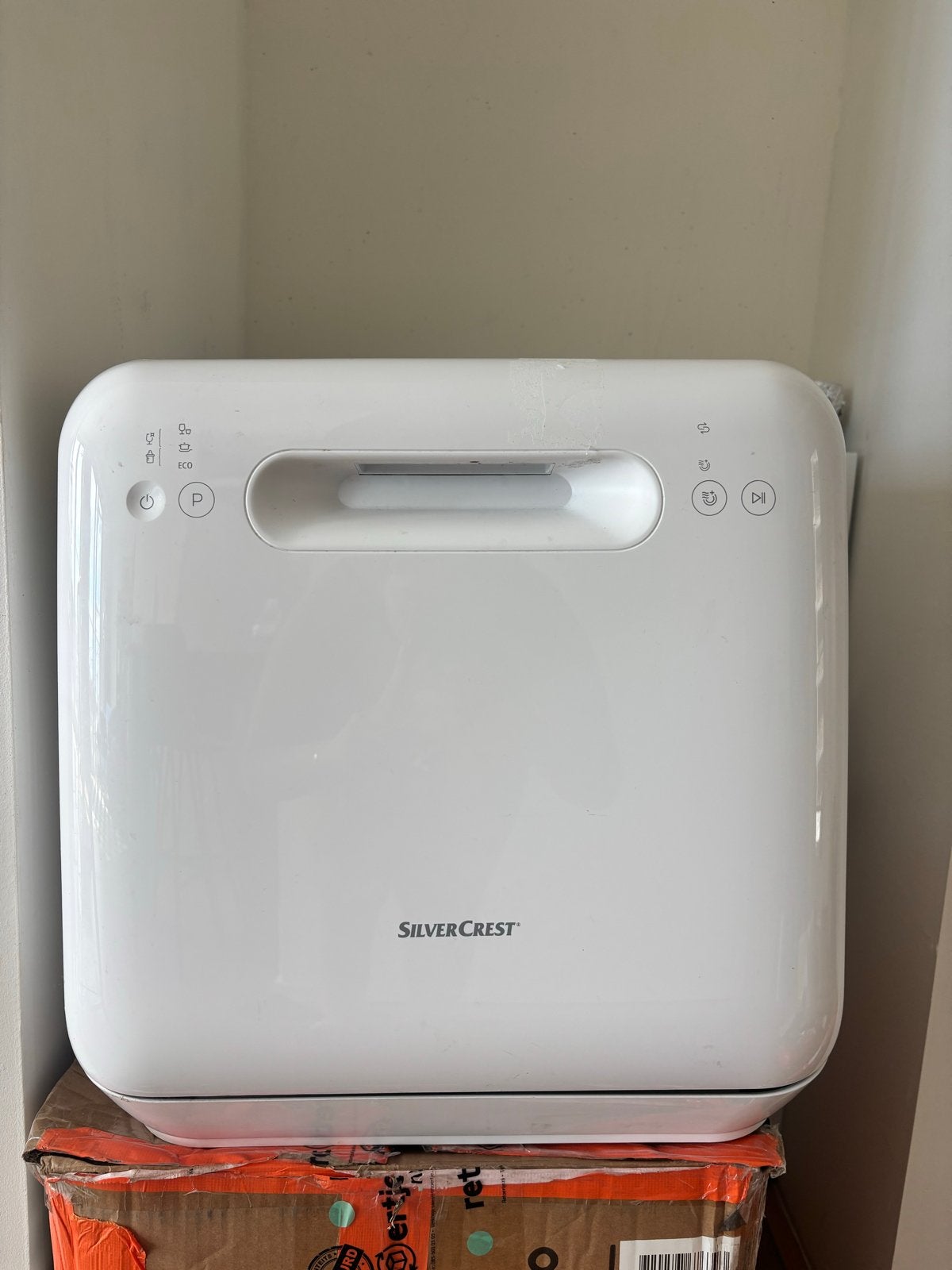 Compacte Silvercrest vaatwasser, Witgoed en Apparatuur, Ophalen, Minder dan 85 cm, Minder dan 10 liter, Zo goed als nieuw