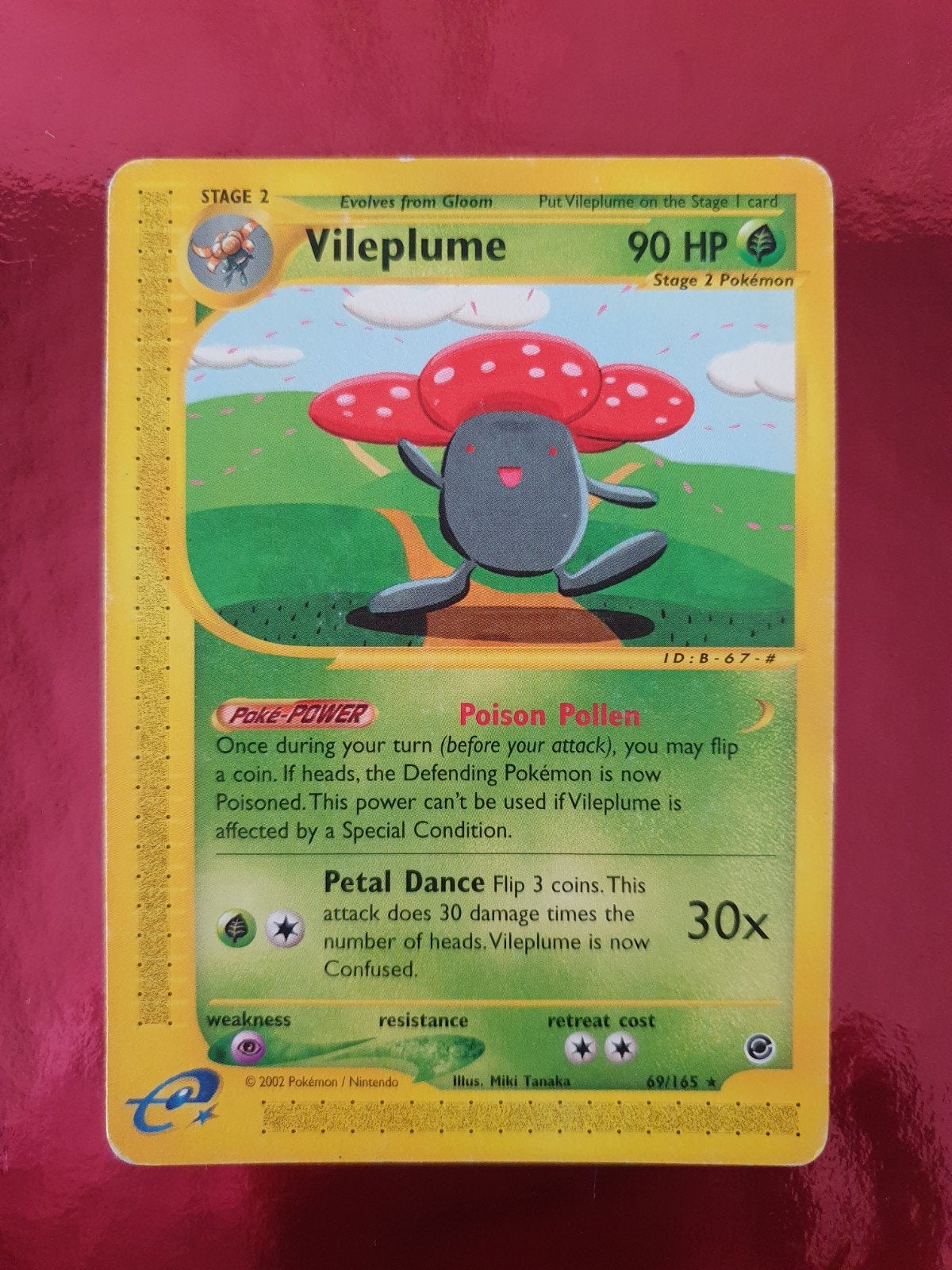 Vileplume 69/165 pokemon kaart, Ophalen of Verzenden