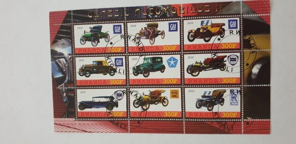 5154 rwanda classic automobiles vel 2, Verzenden, Overige landen