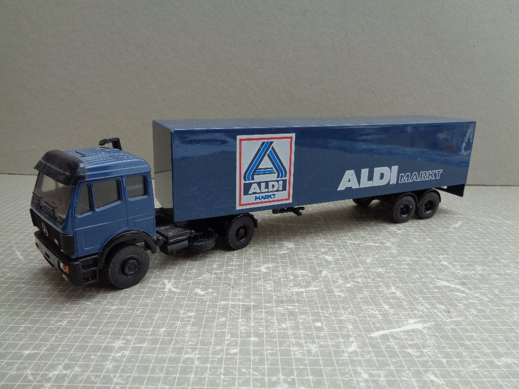 lion mb aldi, Ophalen of Verzenden, Zo goed als nieuw, Bus of Vrachtwagen, Lion Toys