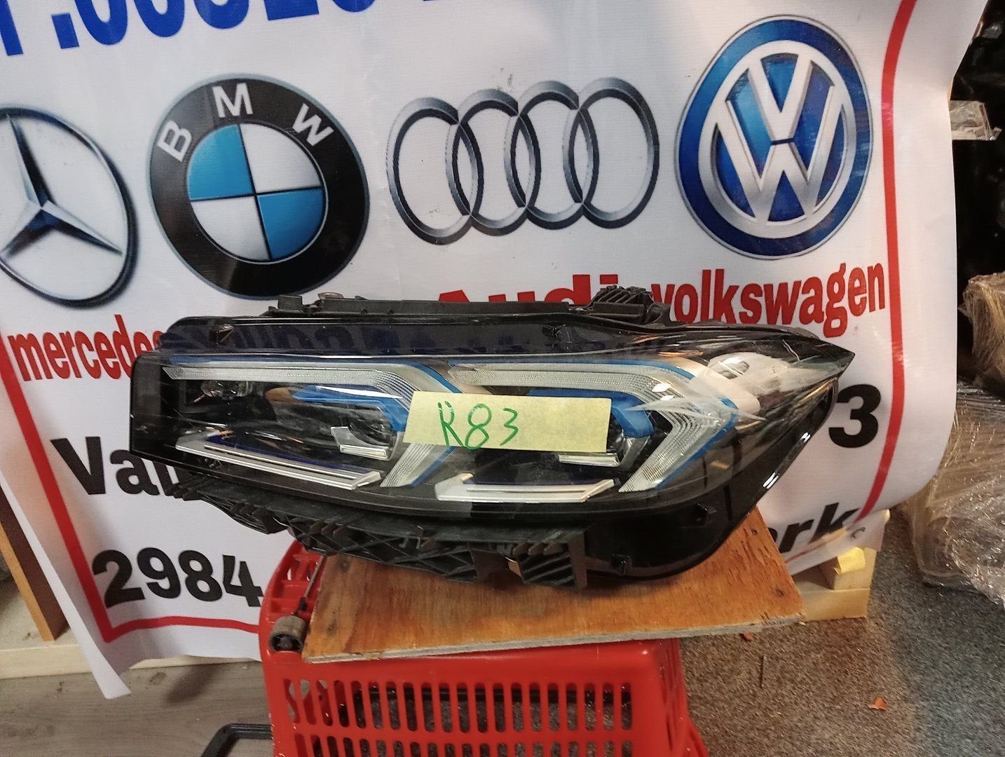 KOPLAMP LINKS BMW 3 G20 G21 LCI LASER VOLL LED, Auto-onderdelen, Gebruikt, -, -, Ophalen of Verzenden