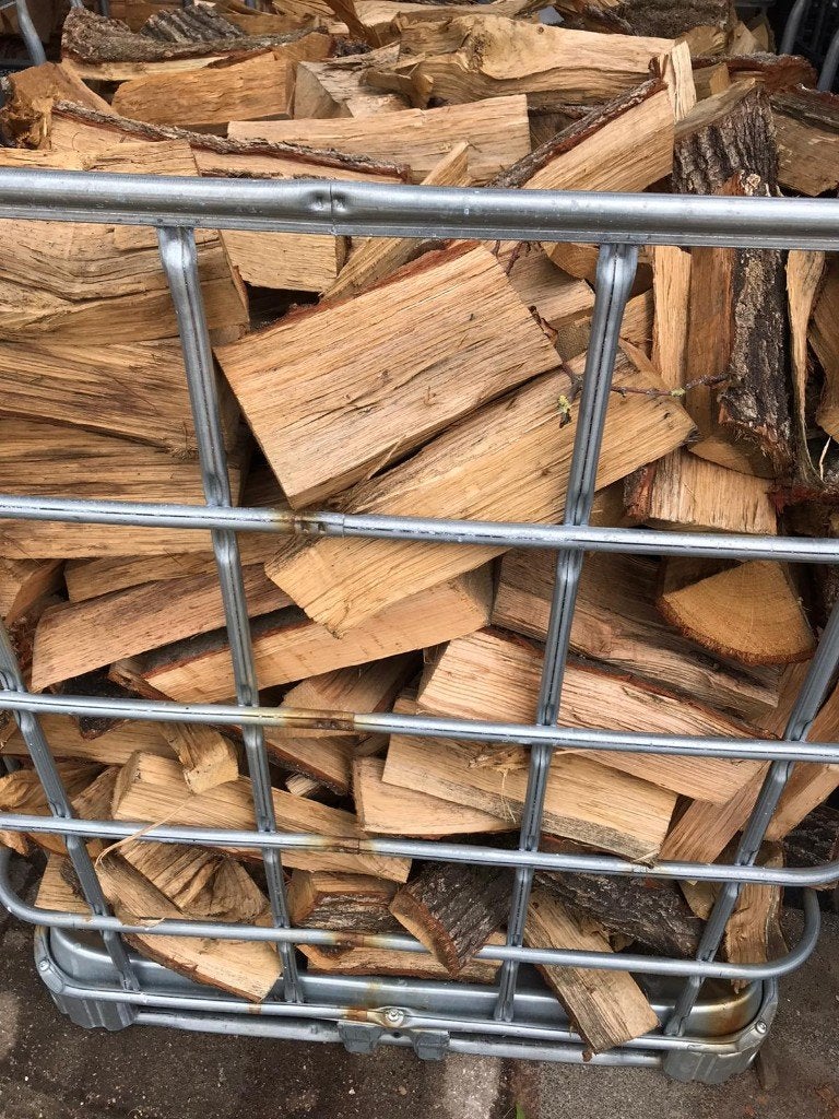 Gedroogd eiken Brandhout openhaardhout, 6 m³ of meer, Ophalen of Verzenden, Eikenhout, Blokken