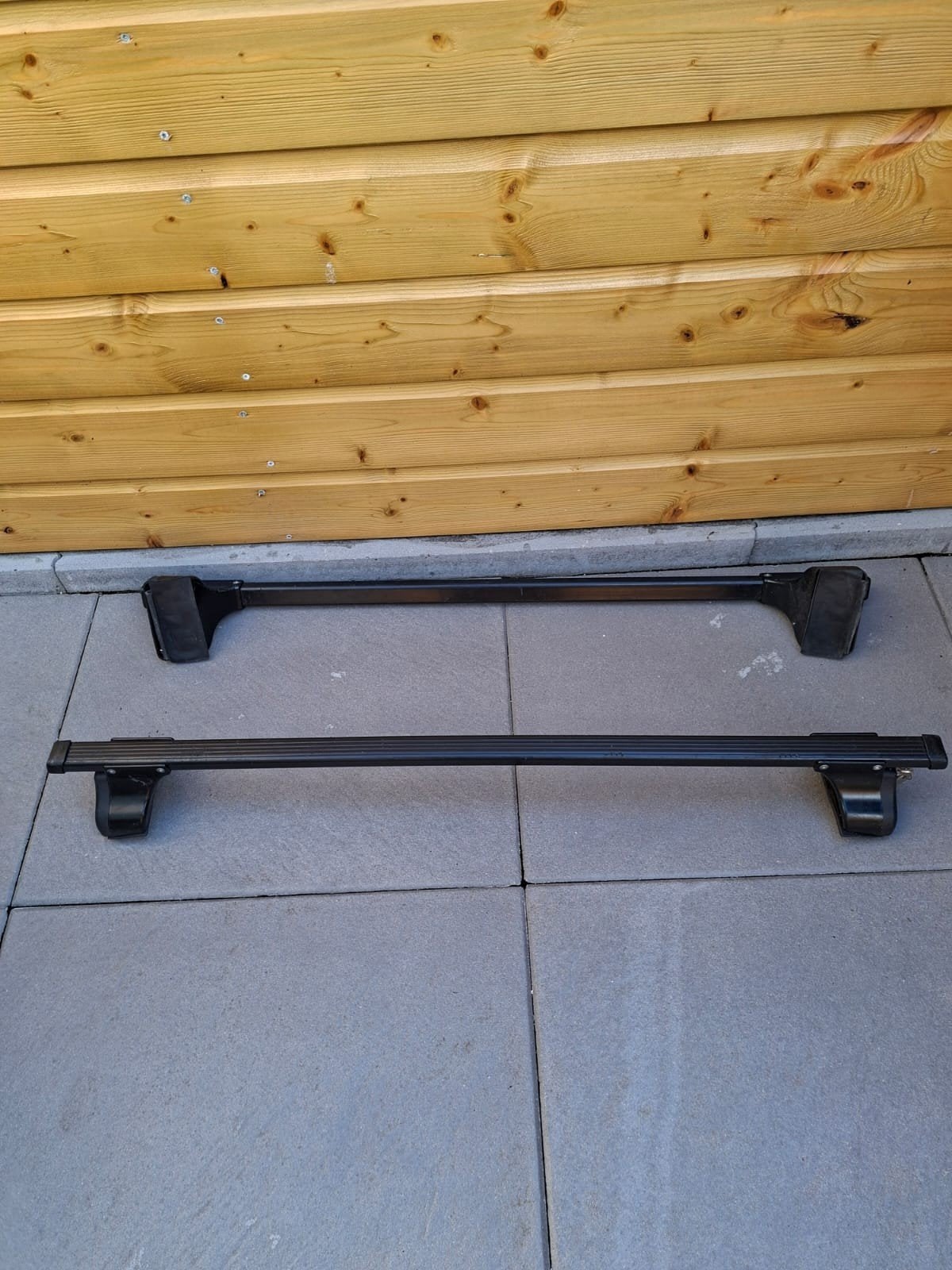 Thule dakdragers met sleutels, Ophalen, Gebruikt