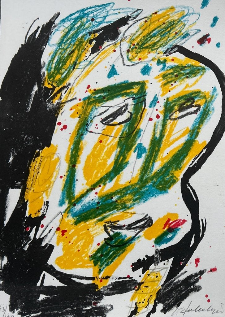 Twee zeefdrukken Kees Salentijn, Antiek en Kunst, Kunst | Litho's en Zeefdrukken, Gesigneerd, Verzenden, Zeefdruk