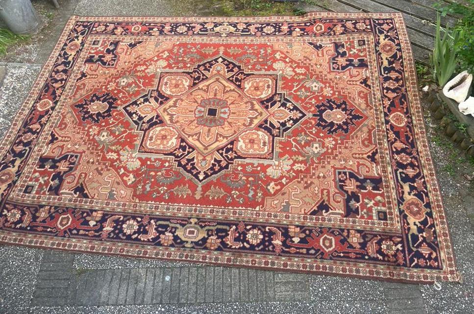 Antiek Tapijt - Oosters Design - 2,25m x 3,10m, Ophalen