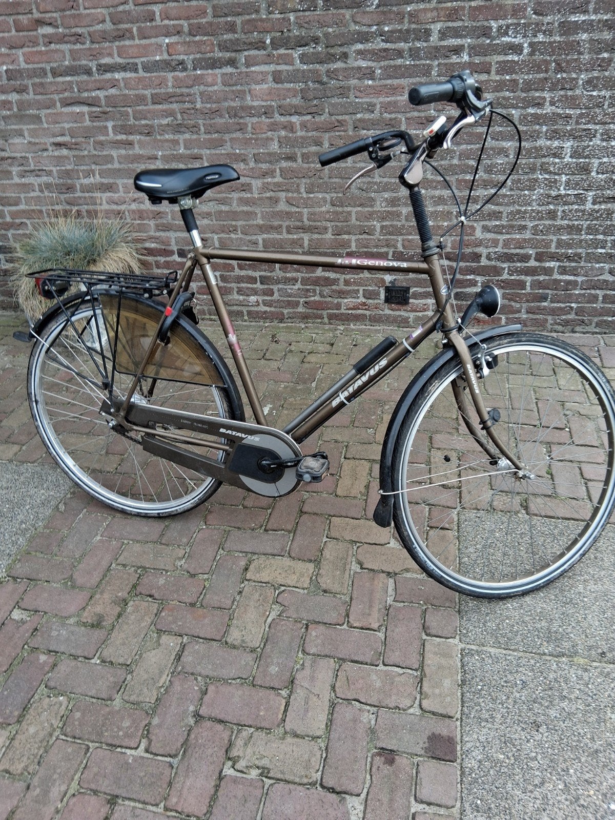 Herenfiets 28 inch, Ophalen of Verzenden, Gebruikt, Batavus, Versnellingen