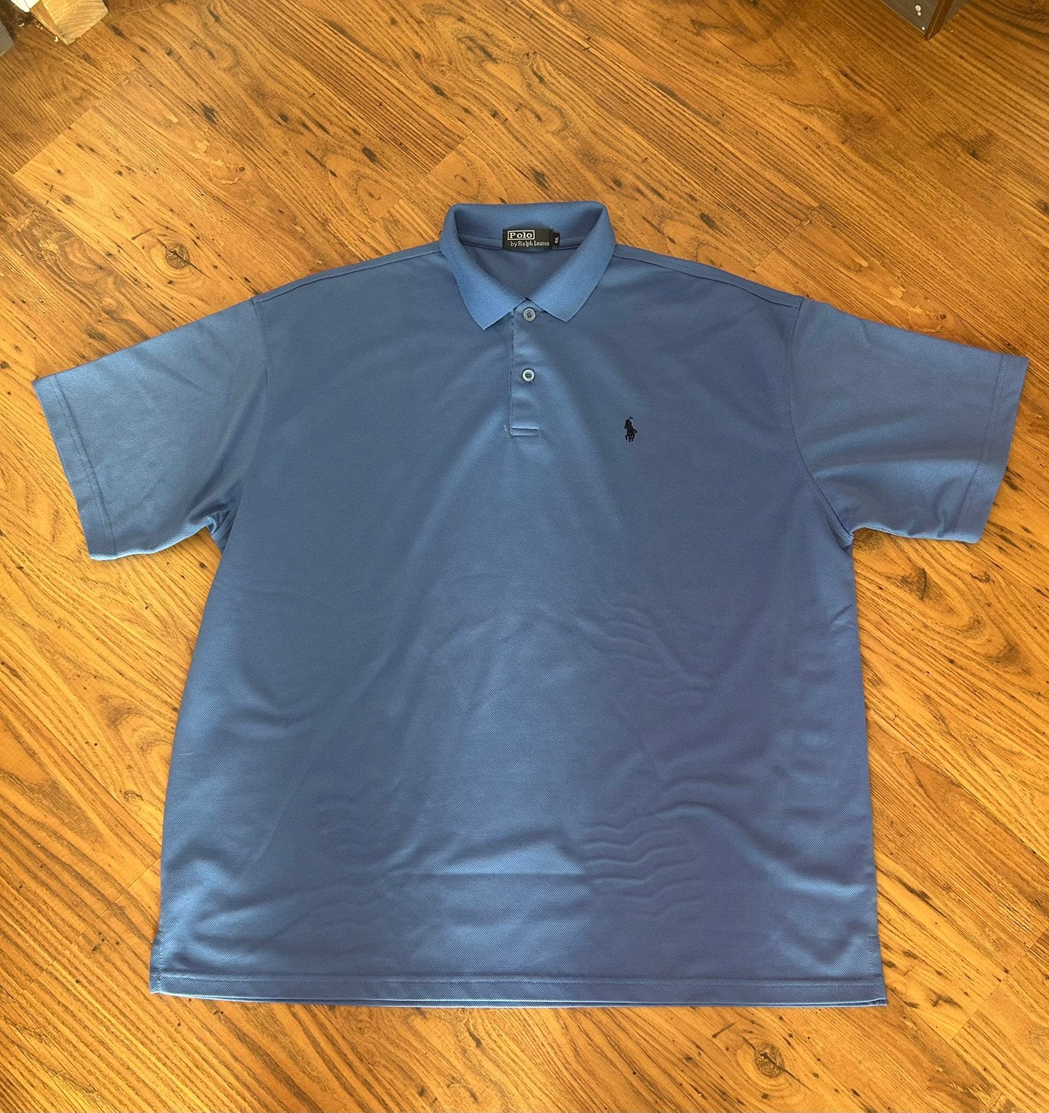 RALPH LAUREN polo maat 4XL/3XL, Ophalen of Verzenden, Zo goed als nieuw, Overige maten, Blauw