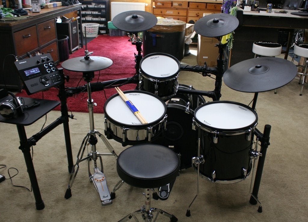 roland vad 503 electrisch drumstel, Ophalen, Elektronisch, Zo goed als nieuw, Jouwdrumstel@gmail.com