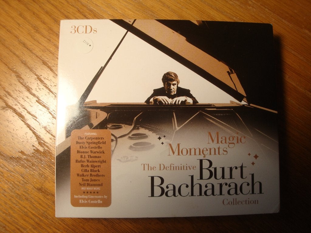Magic Moments: The Definitive Burt Bacharach Collection(3CD), Pop, Ophalen of Verzenden, Zo goed als nieuw, Inclusief boekje