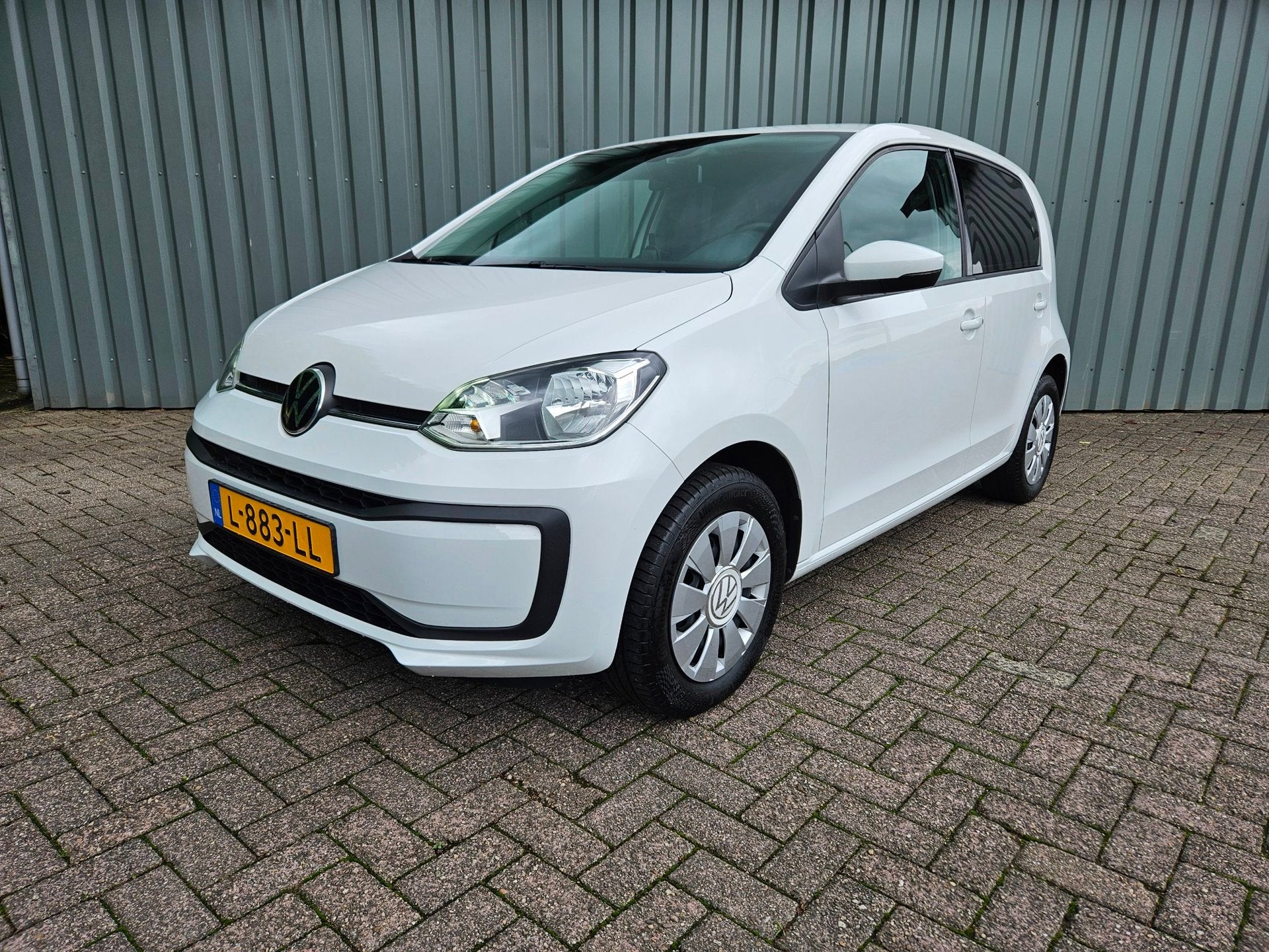 Volkswagen Up! 1.0 5drs Airco Elec pakket Led Dab Privacy Gl, Auto's, Stof, Gebruikt, 4 stoelen, Origineel Nederlands