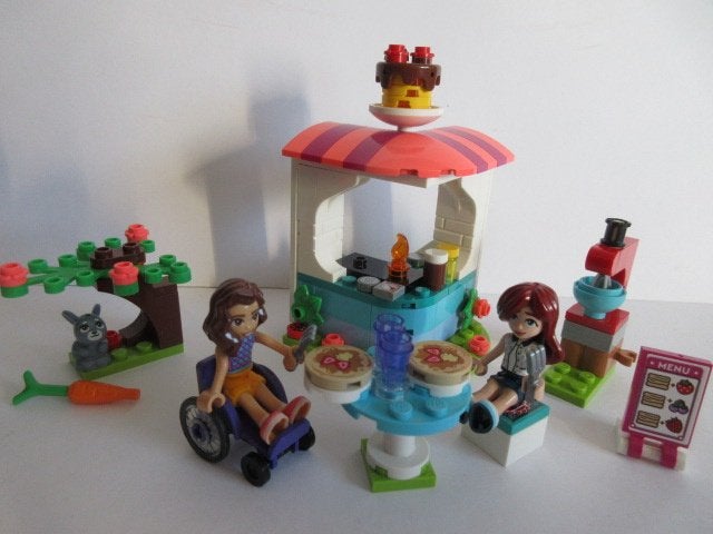 41753 Friends, Pannenkoekenwinkel, Pancake Shop, Ophalen of Verzenden, Zo goed als nieuw, Complete set, Lego