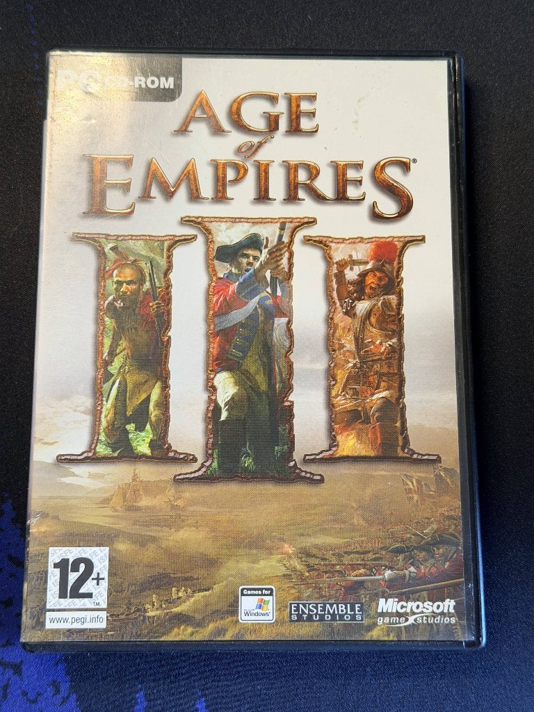 Age of Empires III PC CD-ROM, Gebruikt, 1 speler, Ophalen of Verzenden, Strategie en Constructie