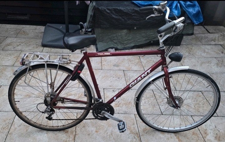 Giant Tourer herenfiets - 28 inch, Ophalen, Gebruikt, Velgrem, Giant